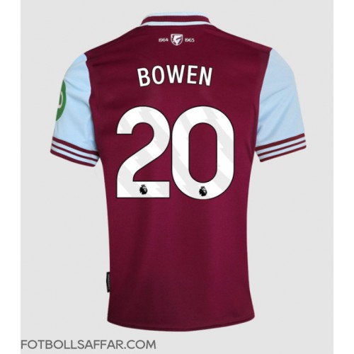 West Ham United Jarrod Bowen #20 Hemmatröja 2024-25 Kortärmad